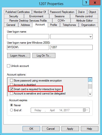 configure smart card authentication windows 7|active directory smart card configuration.